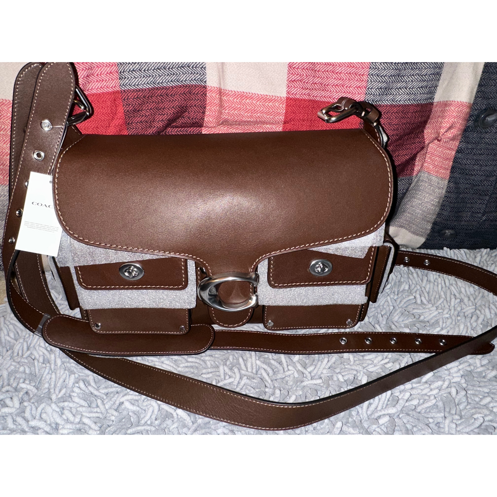 Coach Brown Leather Handbag - Picture 1 of 9